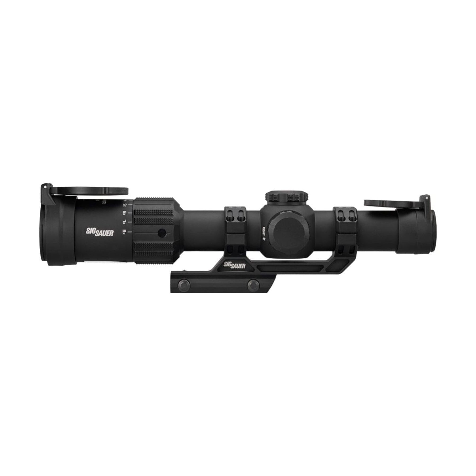 SIG Sauer TANGO-MSR 1-8x24 with the illumination dial for the MSR BDC8 reticle