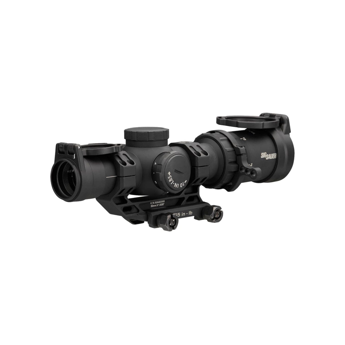 SIG Sauer TANGO-MSR Compact 1-10x24 first focal plane LPVO with the illuminated MSR BDC10 reticle