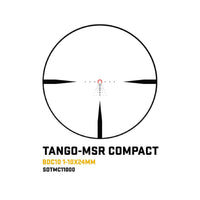SIG Sauer TANGO-MSR Compact 1-10x24 on the factory-fitted ALPHA-MSR cantilever mount