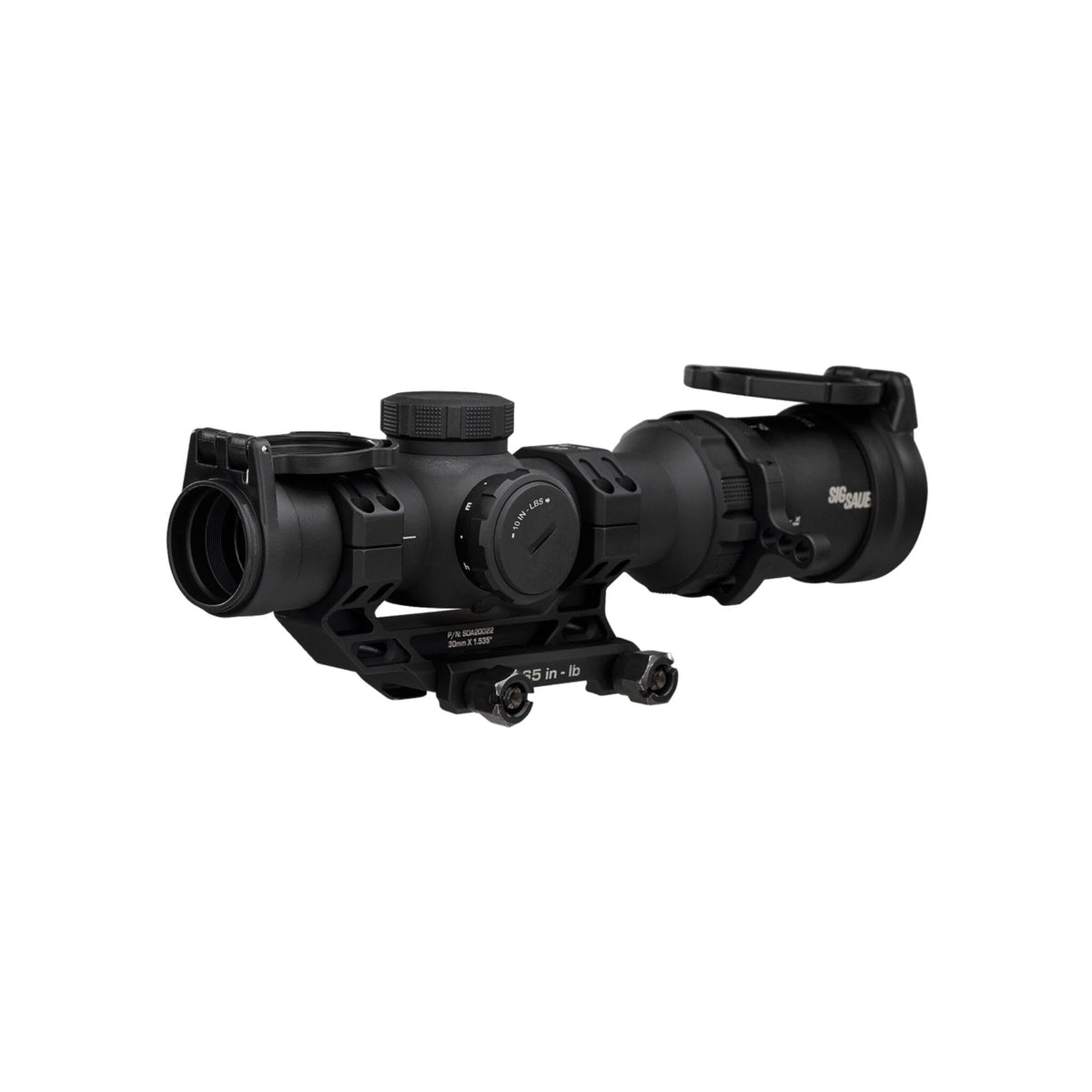 SIG Sauer TANGO-MSR Compact 1-6x24 LPVO, part SOTMC61000, with the illuminated MSR BDC6 reticle
