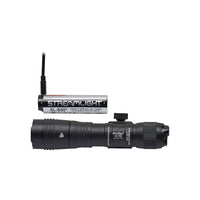Streamlight ProTac 2.0 Rail Mount on its 250 lumen low setting, which runs for 11 hours