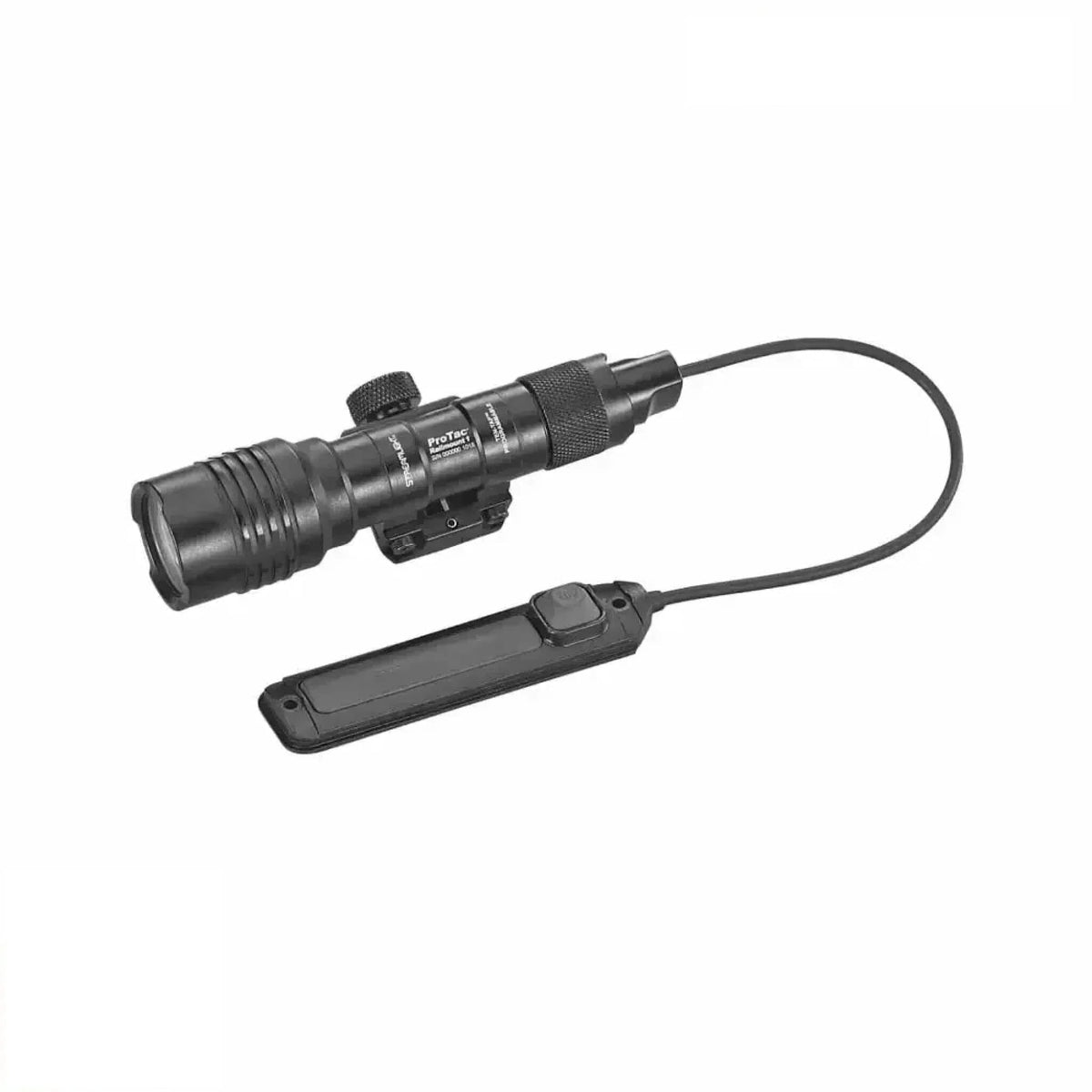 Streamlight ProTac Rail Mount 1 dual-fuel light for a CR123A or AA cell on Picatinny or M-LOK