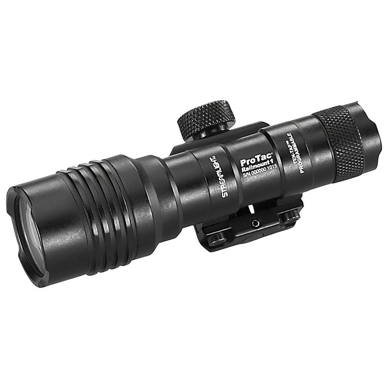 Streamlight ProTac Rail Mount 1 weapon light with the remote pressure switch fitted