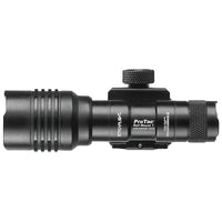 Streamlight ProTac Rail Mount 1 weapon light clamped to a long gun Picatinny rail