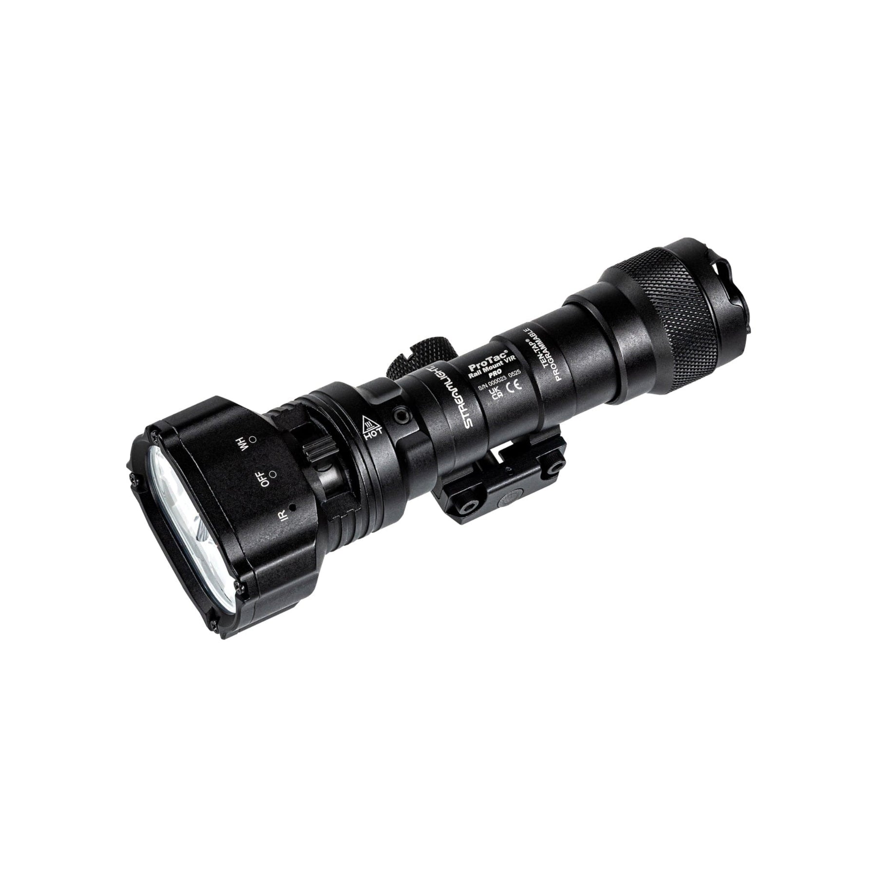 Streamlight ProTac Rail Mount VIR Pro rated at 40,000 candela for a 400 metre white beam