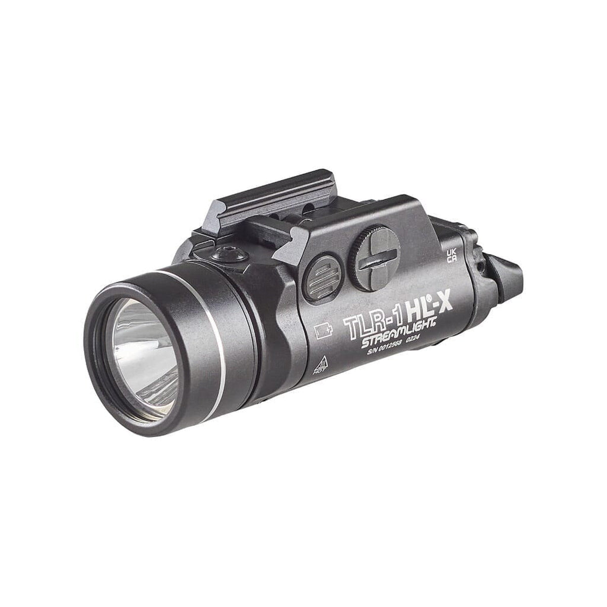 Streamlight TLR-1 HL-X USB weapon light, part 69501, rated 1500 lumens on the SL-B9 packs