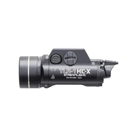 Streamlight TLR-1 HL-X weapon light showing the rail grip clamp and ambidextrous rear paddles