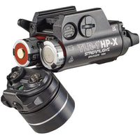 Streamlight TLR-1 HP-X USB running two SL-B9 USB-C packs or a pair of CR123A lithium cells