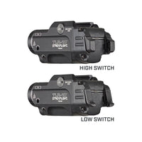 Streamlight TLR-10 with the interchangeable high and low rear switches supplied