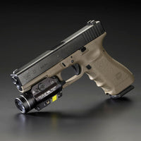 Streamlight TLR-2 HL in black showing the ambidextrous paddle switch and mode selector