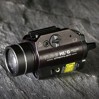 Streamlight TLR-2 HL G at 1000 lumens and 20,000 candela for a 283 metre beam