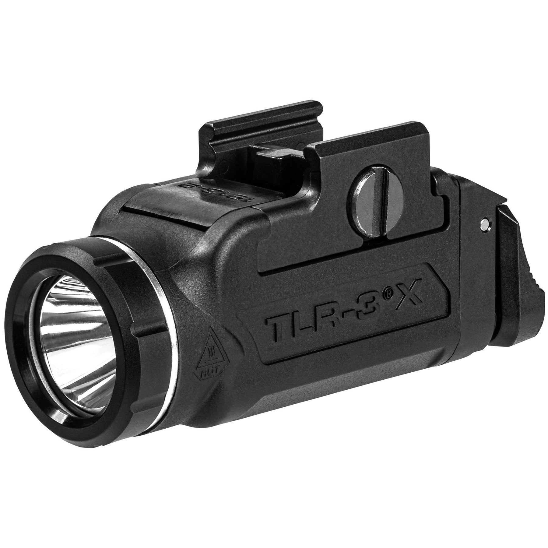Streamlight TLR-3X weapon light, part 59102, for 1913 Slim rails at 500 lumens and 6,500 candela
