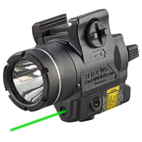 Streamlight TLR-4 G weapon light with green laser shown alone against a white background