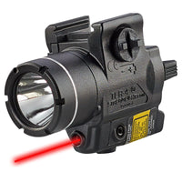 Streamlight TLR-4 compact weapon light and red laser in its polymer body with aluminium facecap
