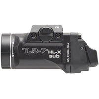 Streamlight TLR-7 HL-X sub with its SL-B9 USB-C rechargeable battery pack fitted