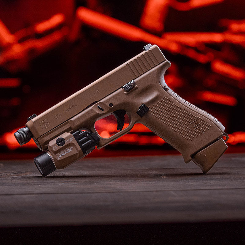 Streamlight TLR-7 HL-X USB in Flat Dark Earth, part 69459, rated at 1100 lumens