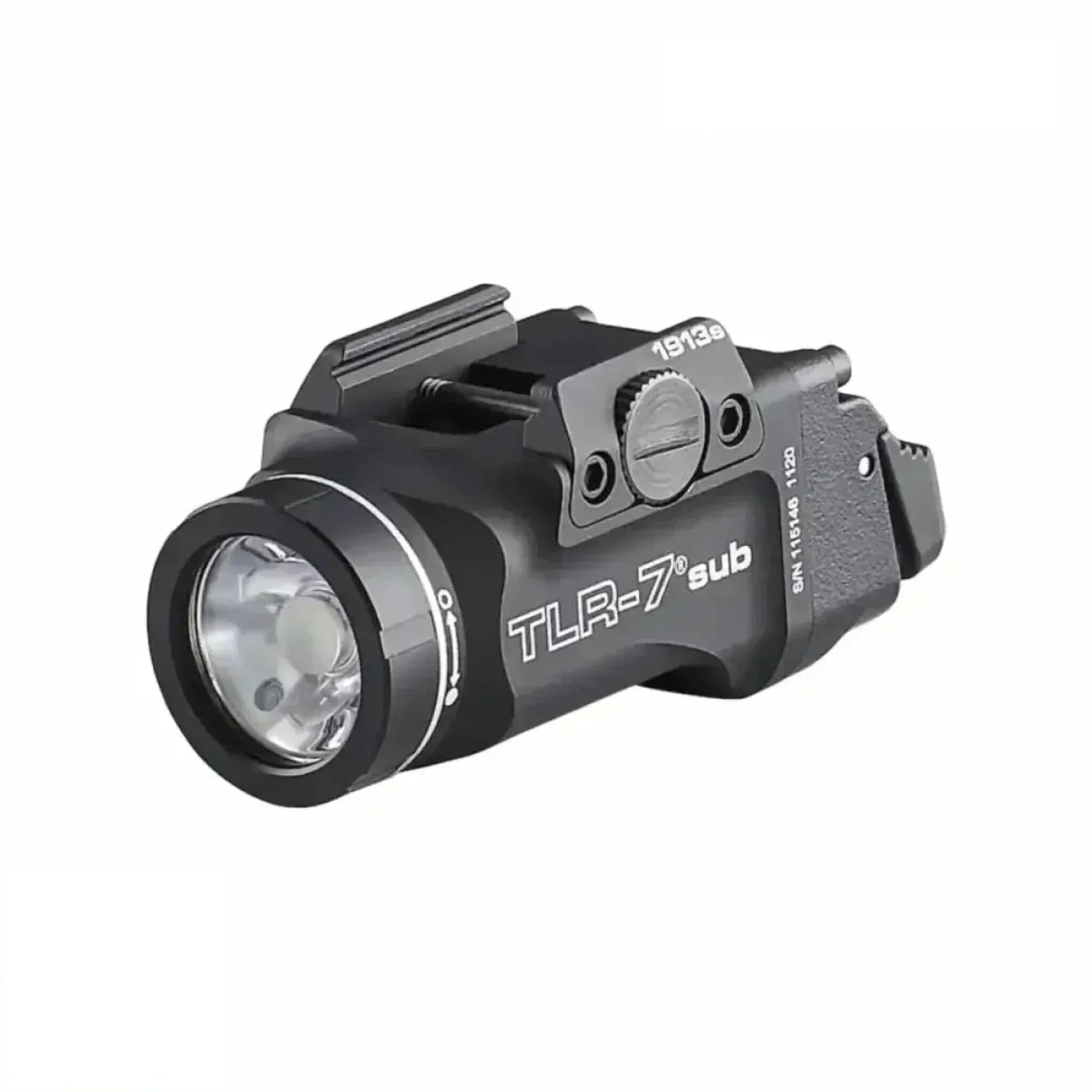 Streamlight TLR-7 X sub for MIL-STD-1913 rails, rated 725 lumens and 7,700 candela on an SL-B9