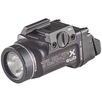 Streamlight TLR-7 X sub subcompact pistol light for 1913 rails, Streamlight catalogue image