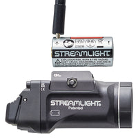Streamlight TLR-7 X sub showing the ambidextrous high and low rear paddle switches