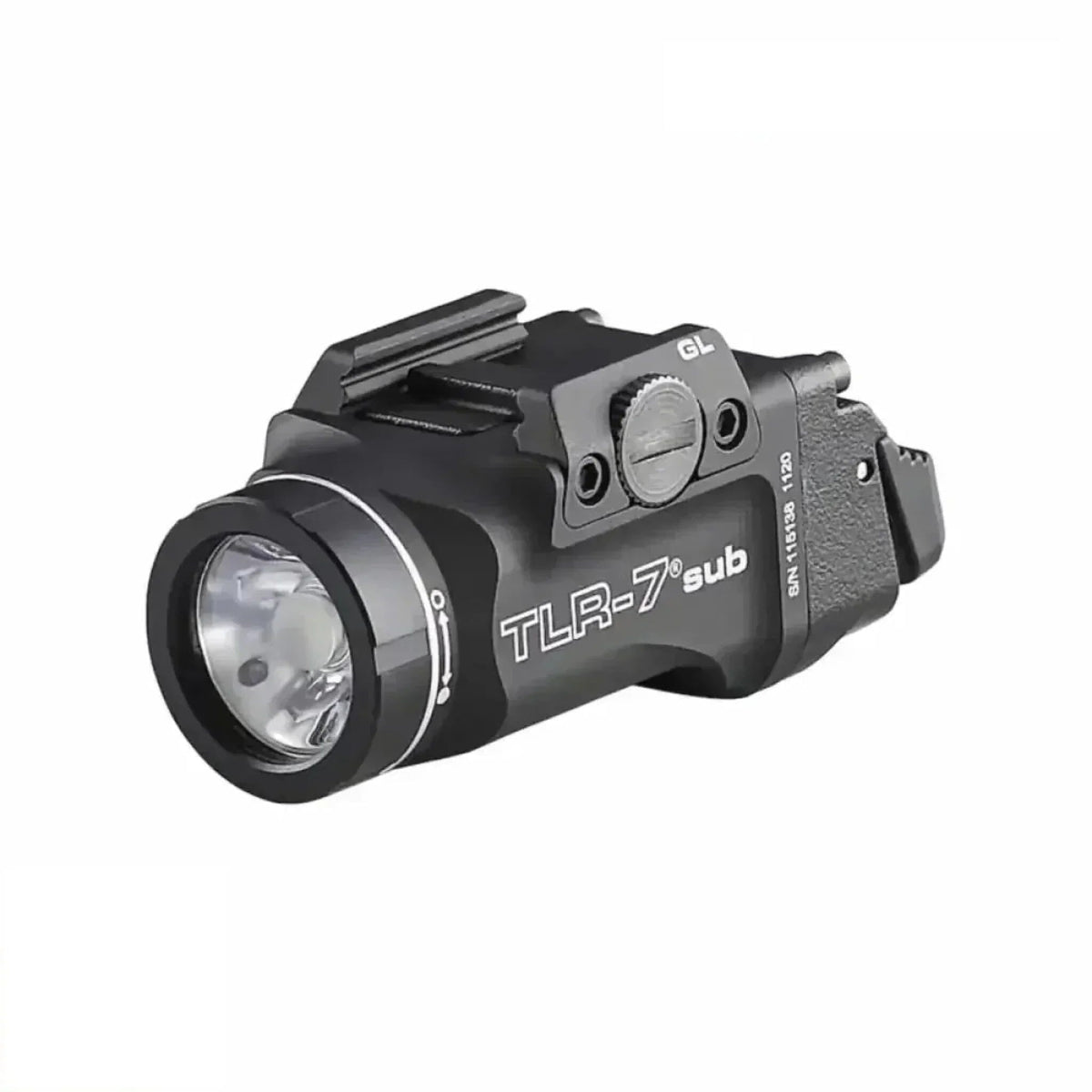 Streamlight TLR-7 X sub weapon light cut for the Glock 43X and 48, part number 69400