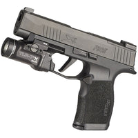 Streamlight TLR-7 X sub rated at 5,000 candela on the supplied CR123A lithium cell