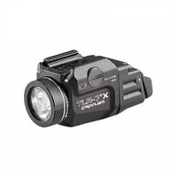 Streamlight TLR-7 X compact handgun light in black, part 69424, supplied with a CR123A cell