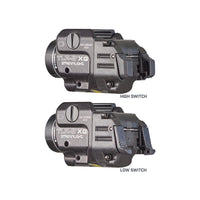 Streamlight TLR-8 X G weapon light with green laser, a 2.58 inch body for compact pistols