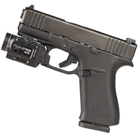 Streamlight TLR-8 X G sub weapon light for the SIG P365 and P365 XL closed rail, shown side on