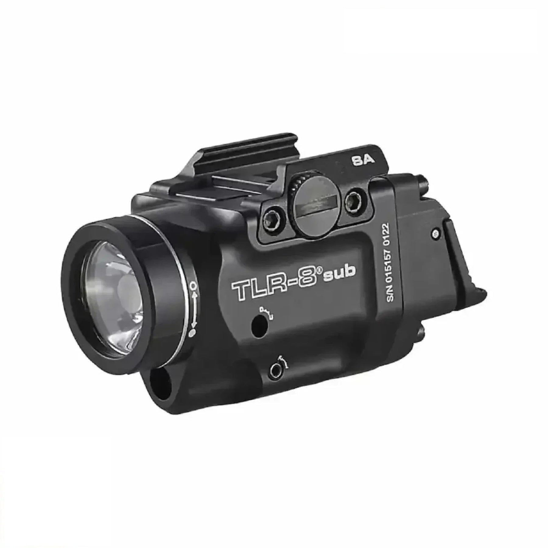 Streamlight TLR-8 X sub 69419 weapon light with red laser for 1913OS offset rail pistols