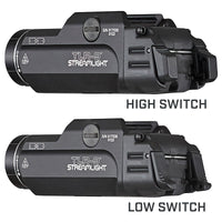 Streamlight TLR-9 with the high rear switch fitted and the low switch supplied