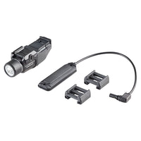 Streamlight TLR RM 1 HL-X USB weapon light body shown from the side with its tail switch