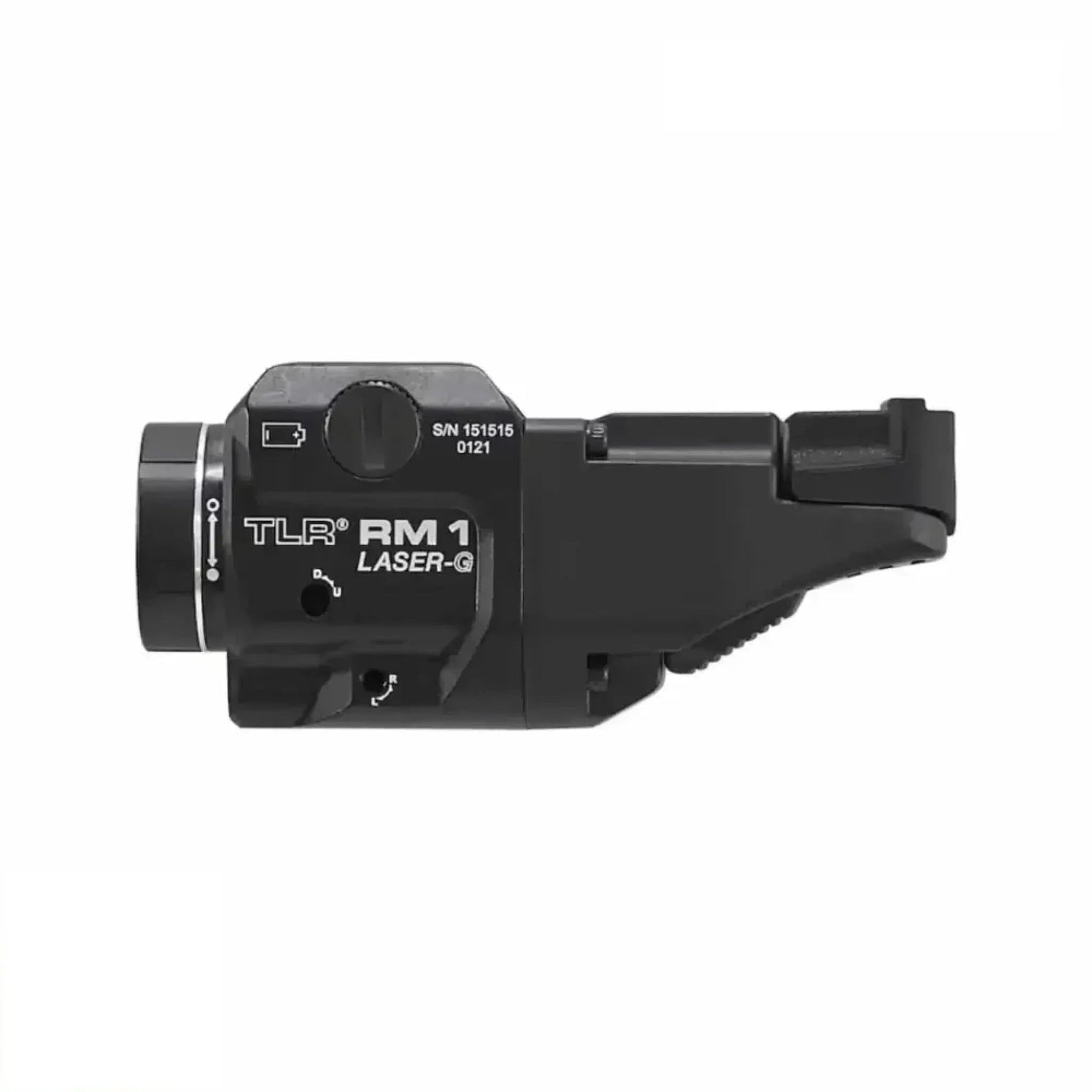 Streamlight TLR RM 1 Laser-G with 11,000 candela reaching a beam distance of 210 metres