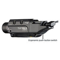 TLR RM 2 Laser-G system with the 90 degree exit remote pressure switch supplied in the kit