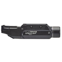 Streamlight TLR RM 2 weapon light in black with the bezel and reflector facing the camera