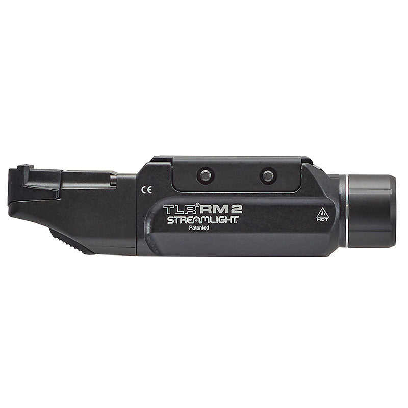 Streamlight TLR RM 2 System showing the push-button tail switch that works independently of the remote