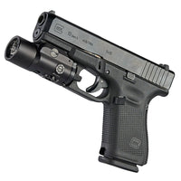 Streamlight TLR-VIR II on its rail clamp, fitting SIG M17 and M18 pistols and MIL-STD-1913 rails