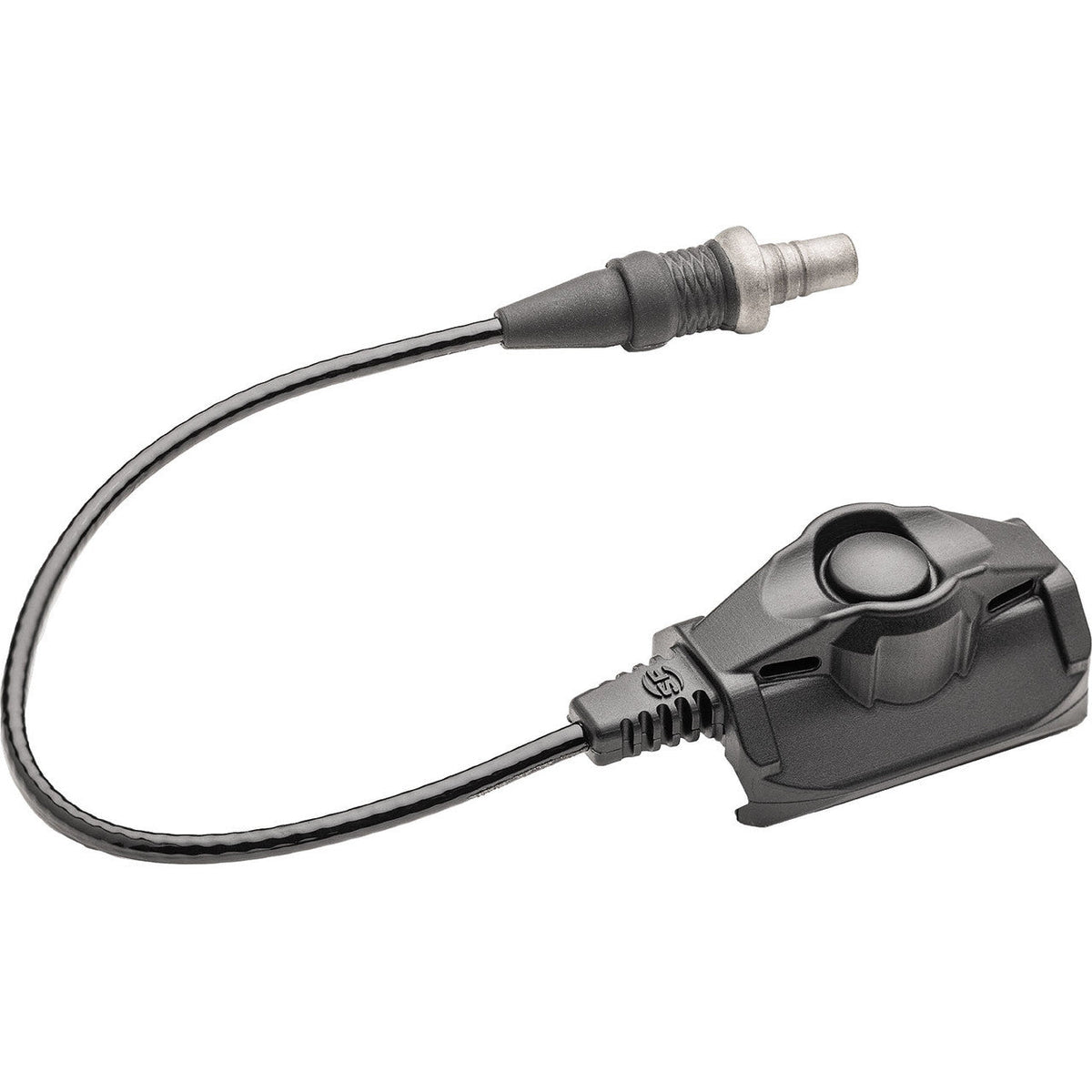 SureFire CSP-09 compact remote cable switch with a Picatinny snap-on clamp and 9 in cable