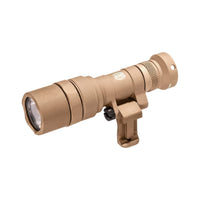 SureFire M340C Mini Scout Light Pro in tan producing 500 lumens from its compact head