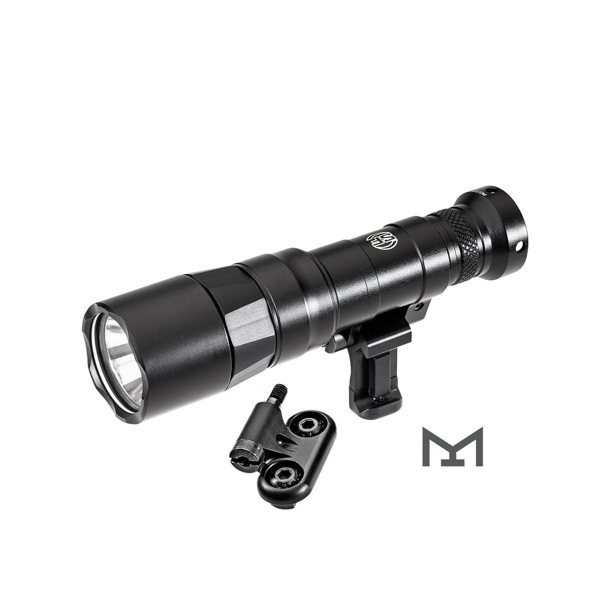SureFire M340DFT Mini Scout Light Pro Turbo in black, 95,000 candela reaching 616 metres