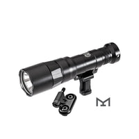 SureFire M340DFT Mini Scout Light Pro Turbo in black, 95,000 candela reaching 616 metres