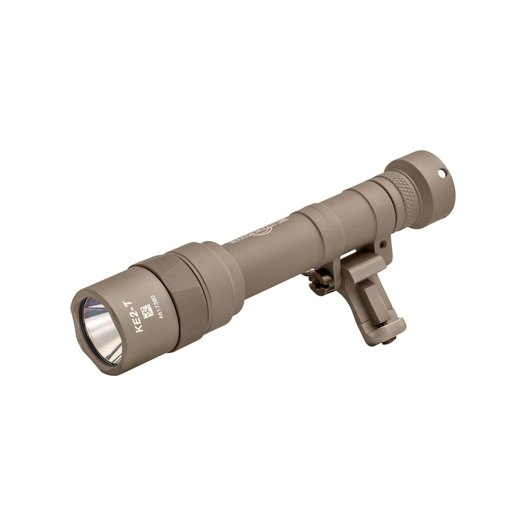SureFire M640T Turbo Scout Light Pro rifle light with its turbo head shaping a tight hotspot