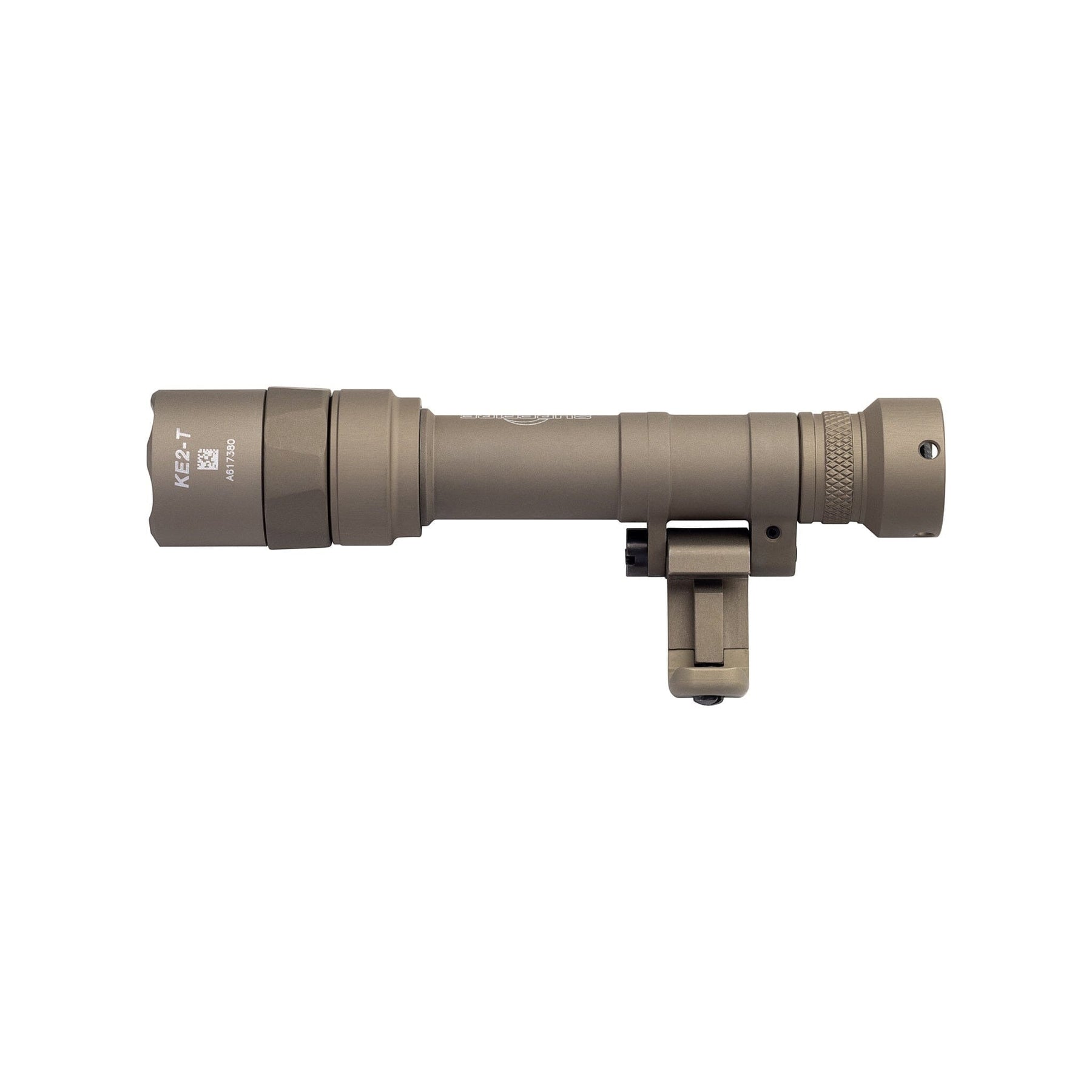 SureFire M640T Turbo Scout Light Pro weapon light showing the two-cell 123A battery tube