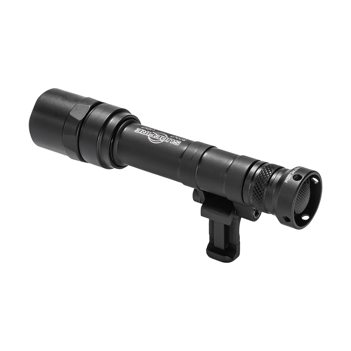 SureFire M640U Scout Light Pro weapon light in a matte black Mil-Spec hard anodised finish