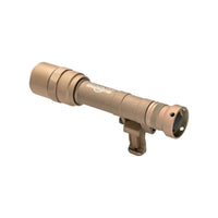 SureFire M640U Scout Light Pro in tan showing the Z68 click tailcap for momentary and constant-on use