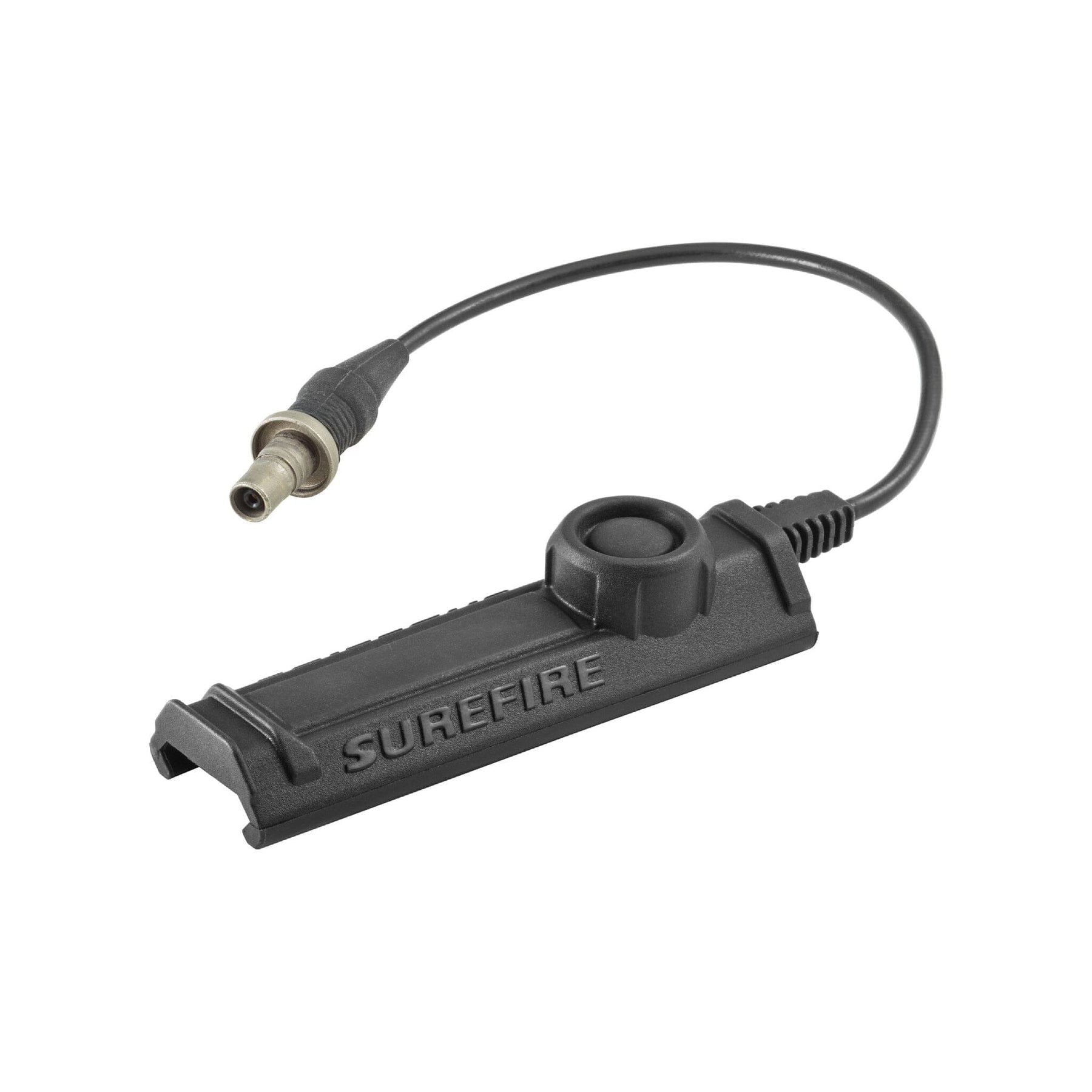 SureFire SR07 Scout Light remote dual switch in black, a pressure pad with constant-on button