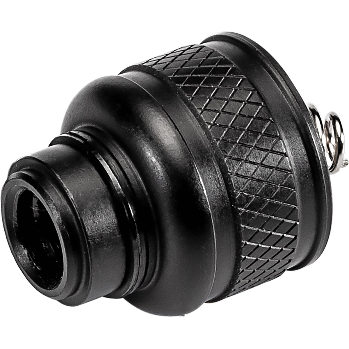 SureFire UEE-BK rear cap for Dual Fuel Scout Lights in black hard-anodised aluminium