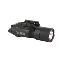 SureFire X300T-A Turbo weapon light in black with its ambidextrous switch and lever latch mount