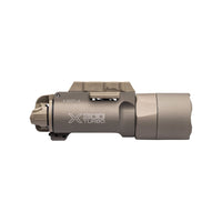 SureFire X300T-A Turbo weapon light in tan with the Lever Latch mount for Picatinny rails