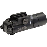 SureFire X300T-B Turbo weapon light with its ambidextrous switch levers at the rear