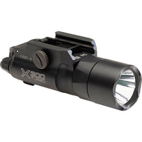 SureFire X300T-B Turbo weapon light showing the bezel and the mounting interface